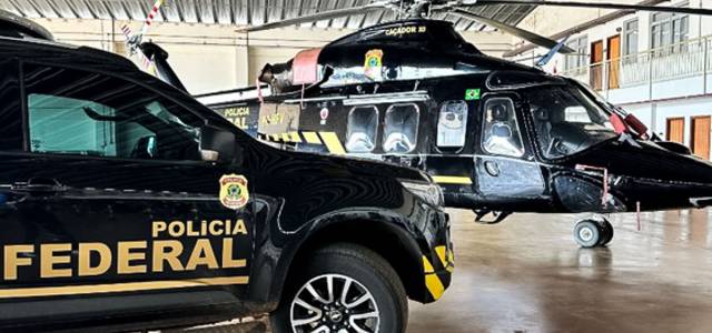 Medios de la Coordinaci�n Operativa de Aviaci�n (CAOP) de la Polic�a Federal de Brasil. (foto CAOP)