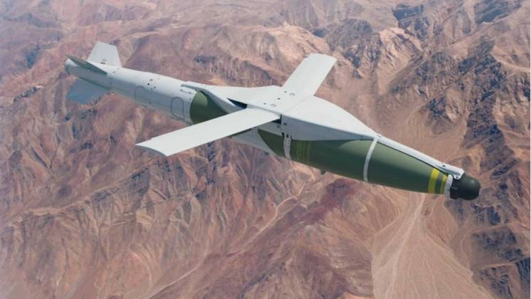 Bomba dotada con kit de guiado JDAM-ER (foto Boeing)