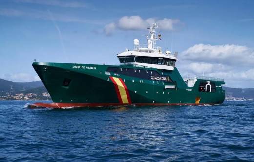 El patrullero oce�nico �Duque de Ahumada� (foto Guardia Civil)