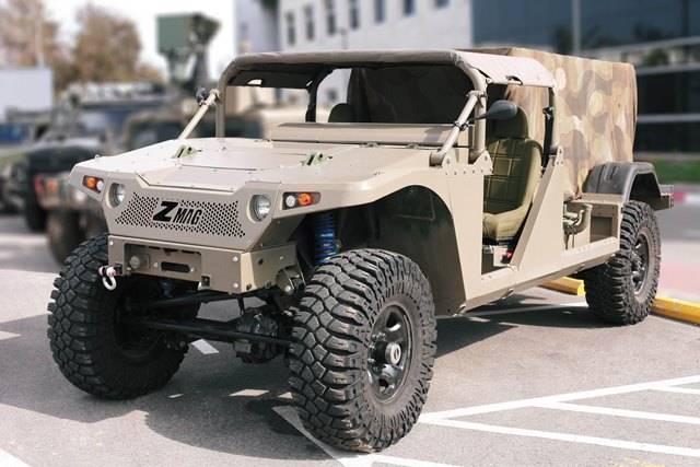 IAI compra la fabricación de vehículos todo terreno Zibar, Zmag, y ...