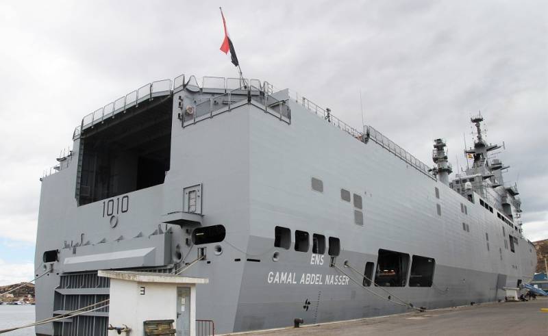 Los más avanzados buques de la Armada de Egipto en España noticia