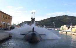 Submarino Tramontana S-74 de la Armada Española