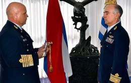 El Brigadier Blengini asume como Jefe de Estado Mayor de la Fuerza Aérea Uruguaya