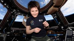 Samantha Cristoforetti, próxima comandante de la Estación Espacial Internacional.