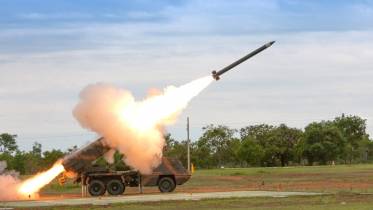 El sistema “Astros” se perfila como una opción de interés para potenciales clientes y ofrece cohetes de diferente alcance (fofo Ejército Brasil).